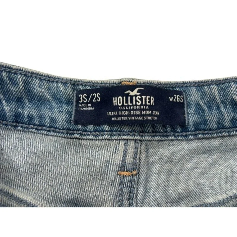 NWT Hollister 3S/2S, 26S Mom Jeans